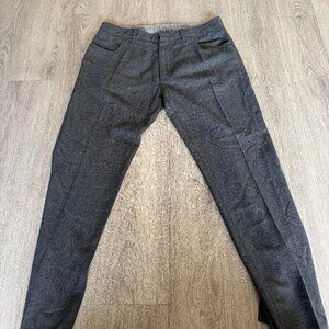 Canali Gray Dress Pants Size 54 Travel Easy Care